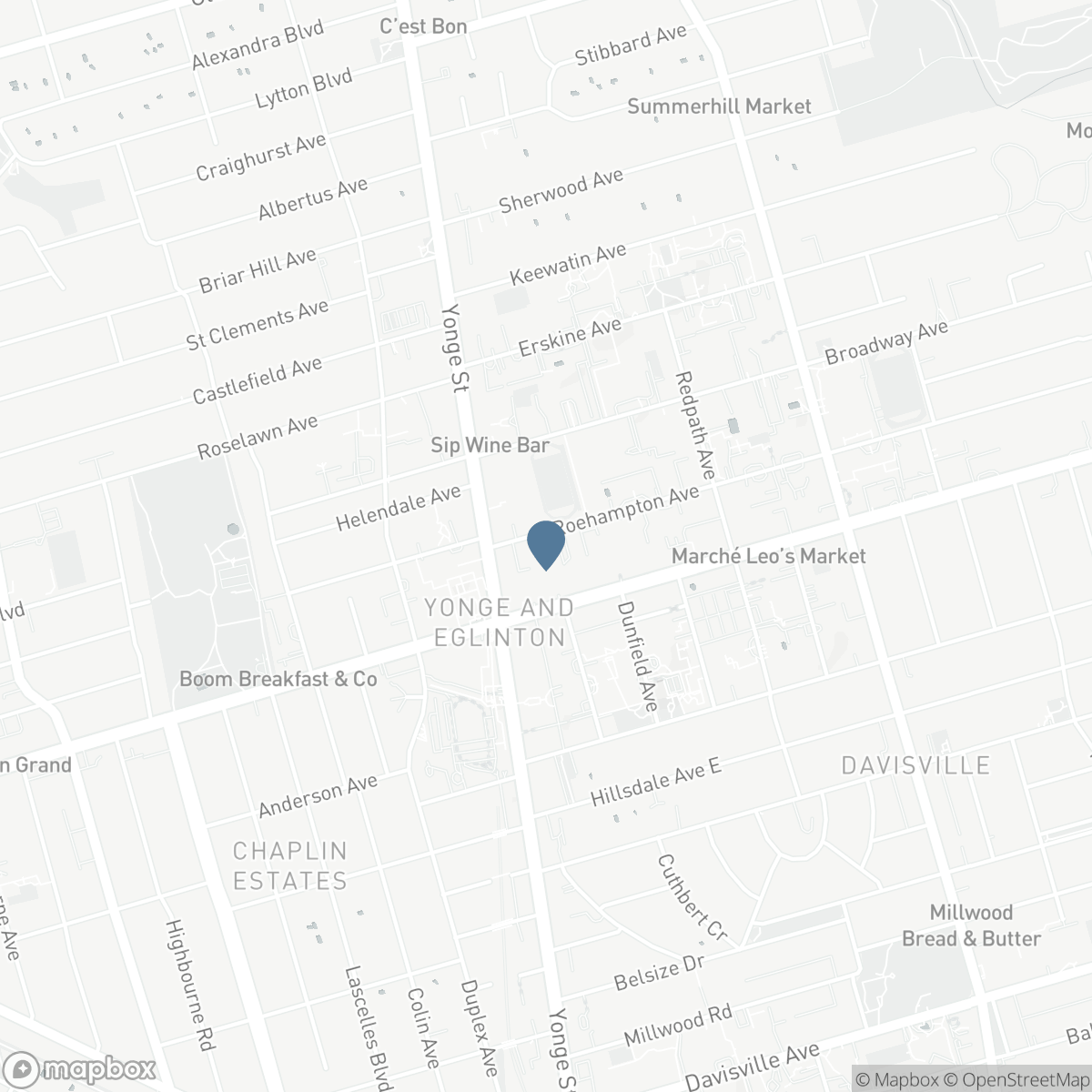 308 - 39 ROEHAMPTON AVENUE, Toronto, Ontario M4P 0G1